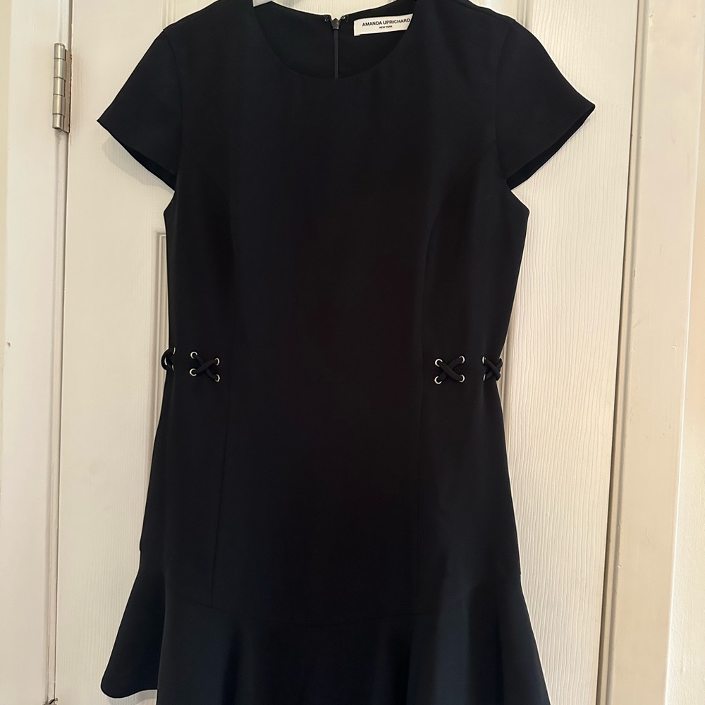 Amanda Uprichard Black Mini Dress